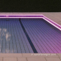 Illuminazione a fibra ottica della piscina